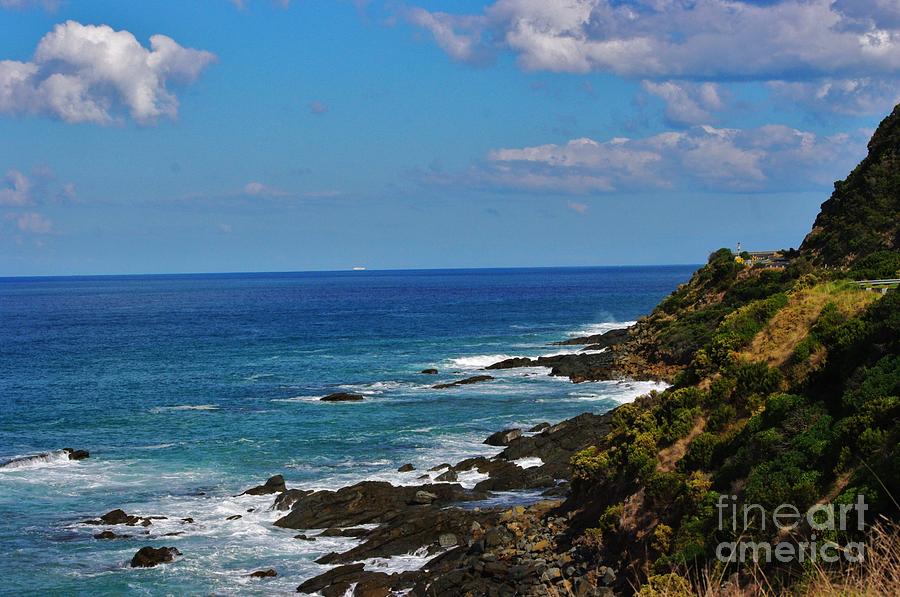 Rugged coastline of the Great Ocean Road Photograph by Blair Stuart