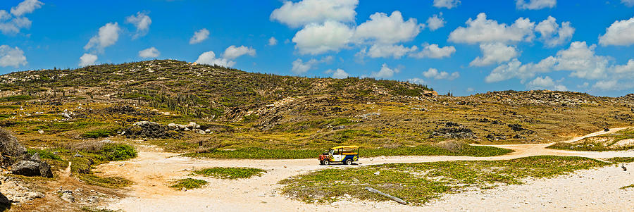 Nature Photograph - Rugged Eastern Side Of An Island, Aruba by Panoramic Images