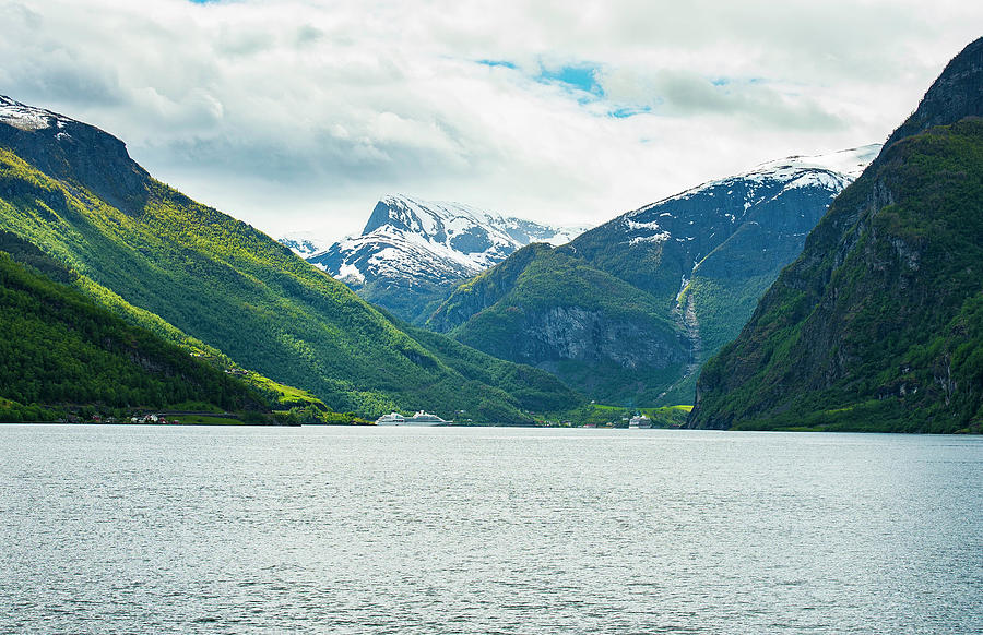 Rugged Fjord Landscape Near Flåm Norway Photograph by Brandon ...