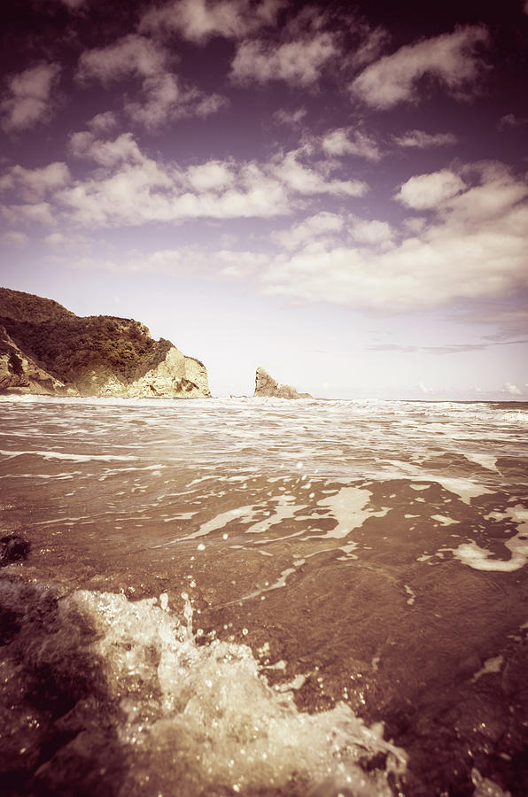 Rugged Nature Beach Landscape Photograph by Jaminwell