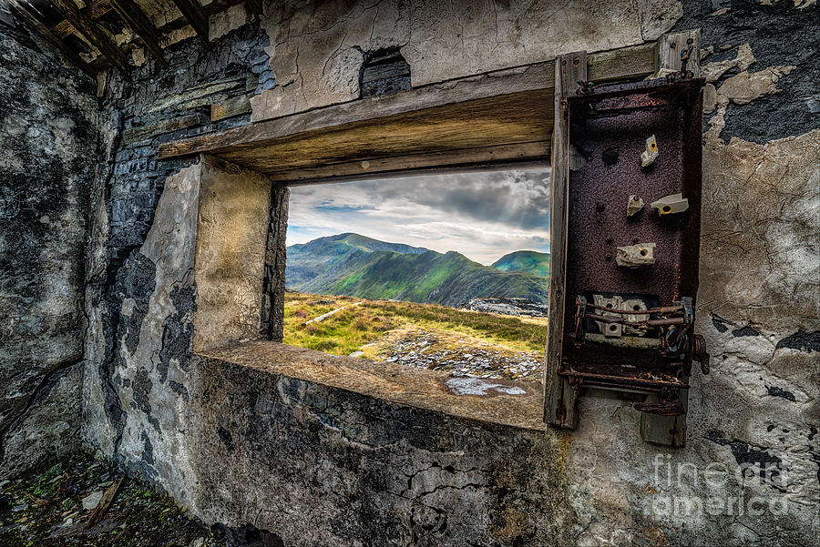 Snowdonia National Park Photograph - Ruin with a View  by Adrian Evans