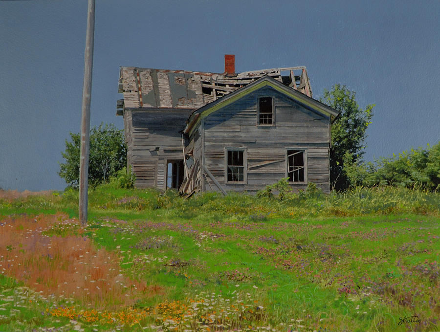 Country Life Painting - Ruined Dreams by Thomas Stratton Country Life Painting - Ruined Dreams by Thomas Stratton