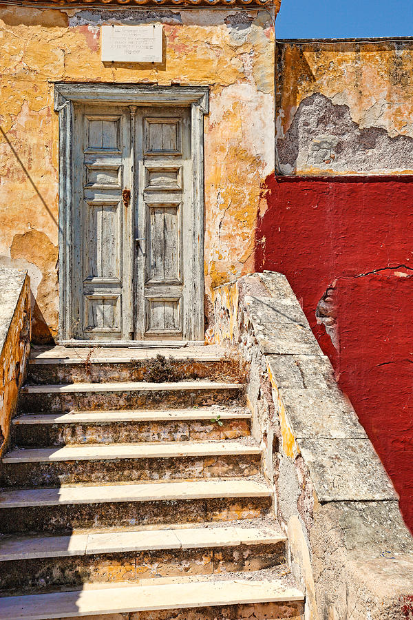 Ruined house in Hydra - Greece Photograph by Constantinos Iliopoulos