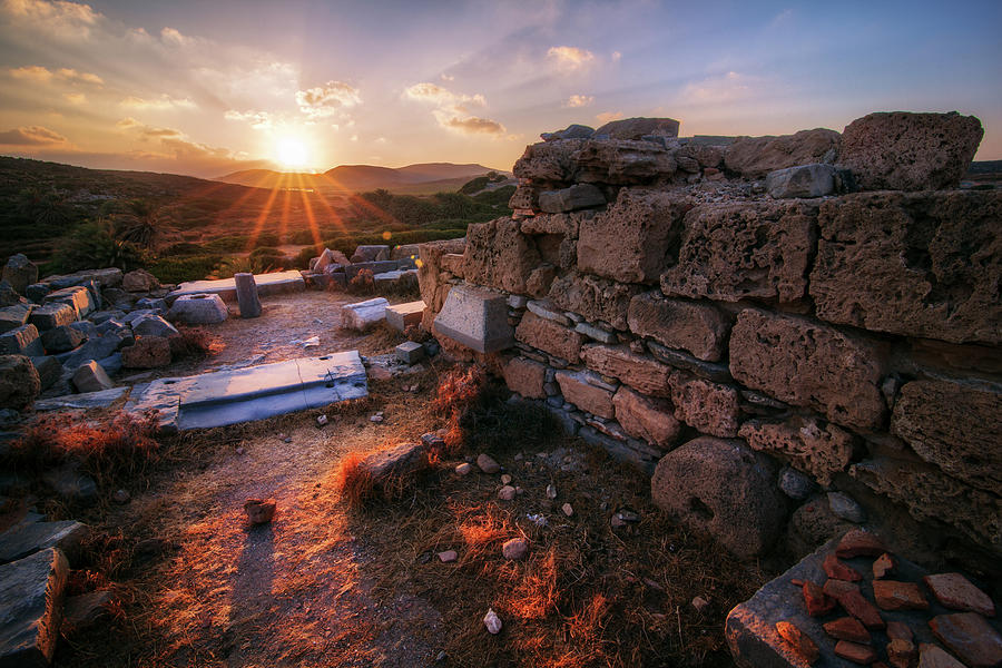 Ruins At Itanos Near Palekastro, Crete Photograph by Joe Daniel Price