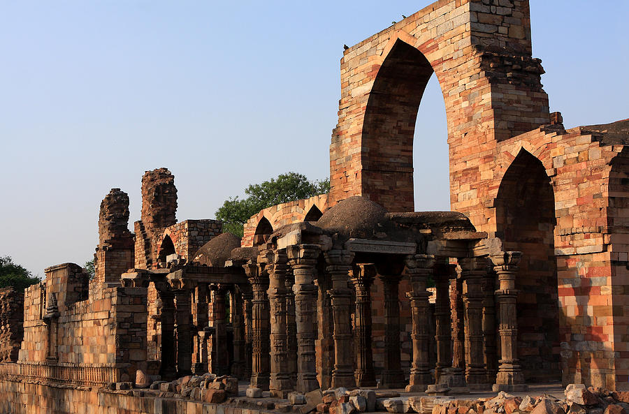 Ruins At Qutab Minar - India Photograph by Aidan Moran