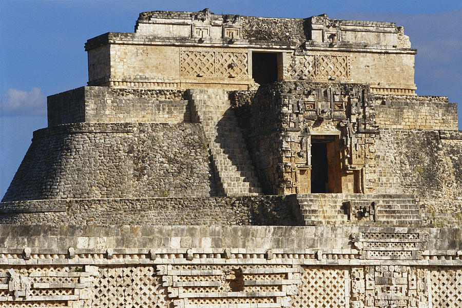 Ruins At Uxmal, Mexico Photograph by Kenneth Murray