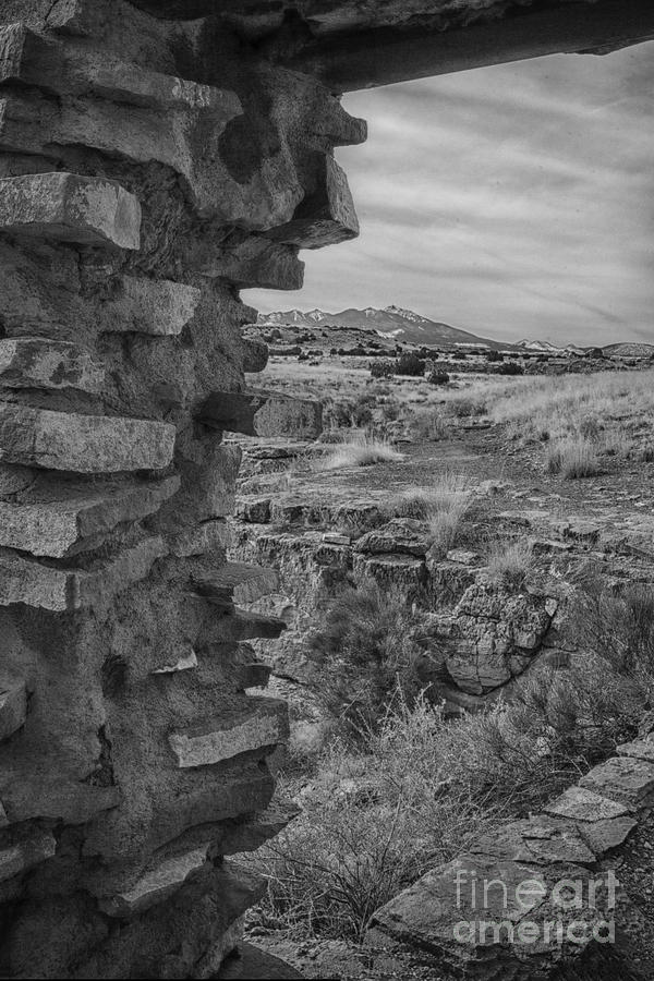 Ruins-Black and White V4 Photograph by Douglas Barnard