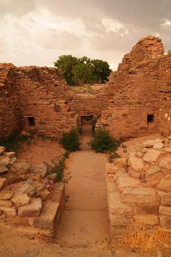 Ruins in Aztec New Mexico Photograph by Jeff Swan