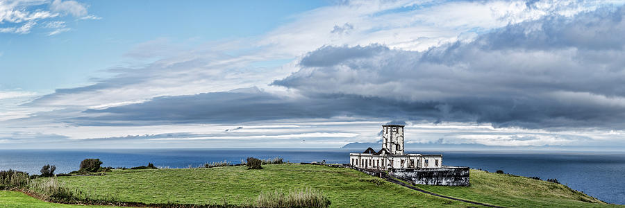 Ruins Of A Lighthouse, Ribeirinha Photograph by Panoramic Images