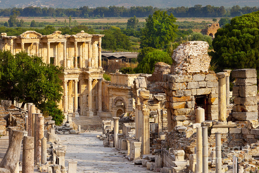 Ruins of Ephesus II Photograph by Brian Jannsen
