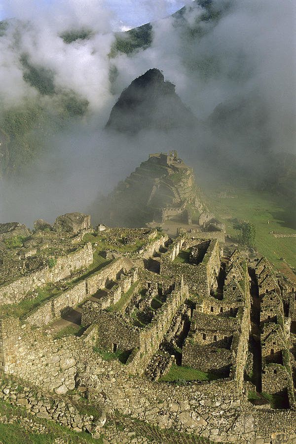 Ruins Of Machu Picchu Peru Photograph by Shaun Barnett