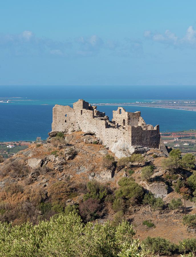 Ruins Of Mesochora Castle Photograph by Science Photo Library Ruins Of Mesochora Castle Photograph by Science Photo Library