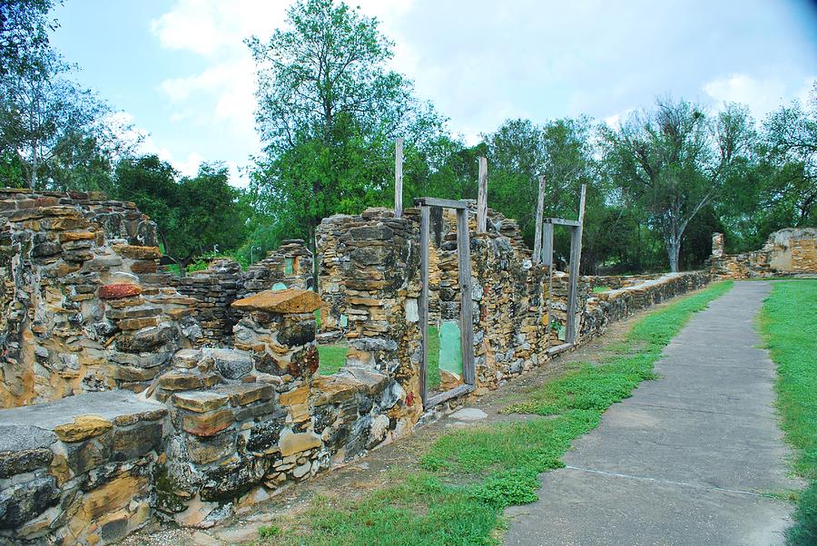 Landmark Photograph - Ruins Of Old Missions by Nancy Jenkins