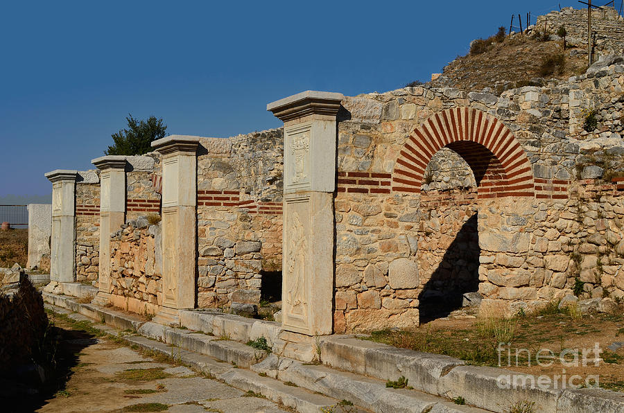 Ruins Of Philippi, Greece Photograph by Fritz J. Hiersche