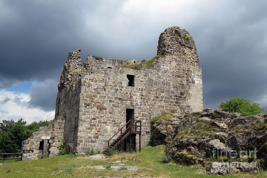 ruins of Primda castle Photograph by Michal Boubin