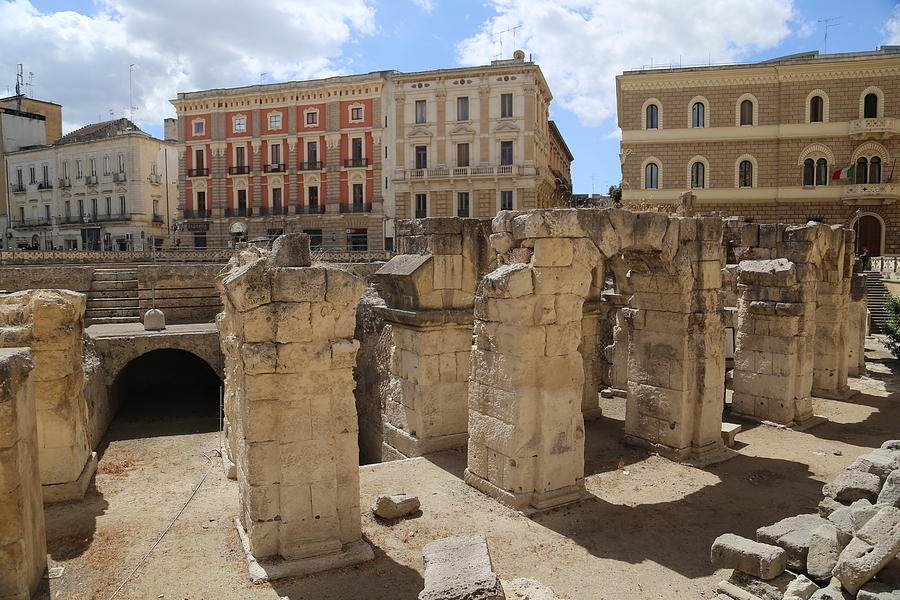 Ruins Of Roman Theatre Photograph by Michael Pasdzior