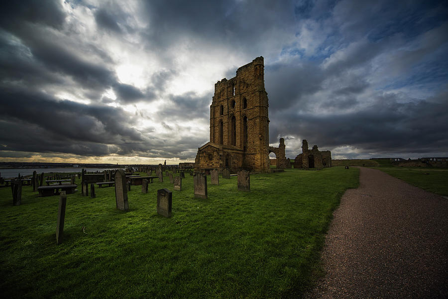 Ruins Of The Tynemouth Priory And An Photograph by John Short / Design Pics