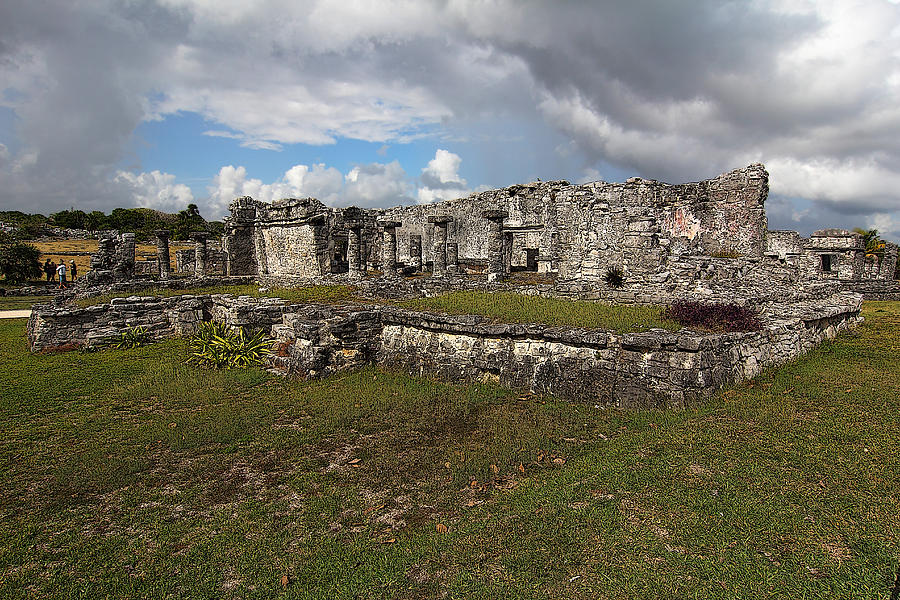 Ruins of Tulum Photograph by Robert McKinstry