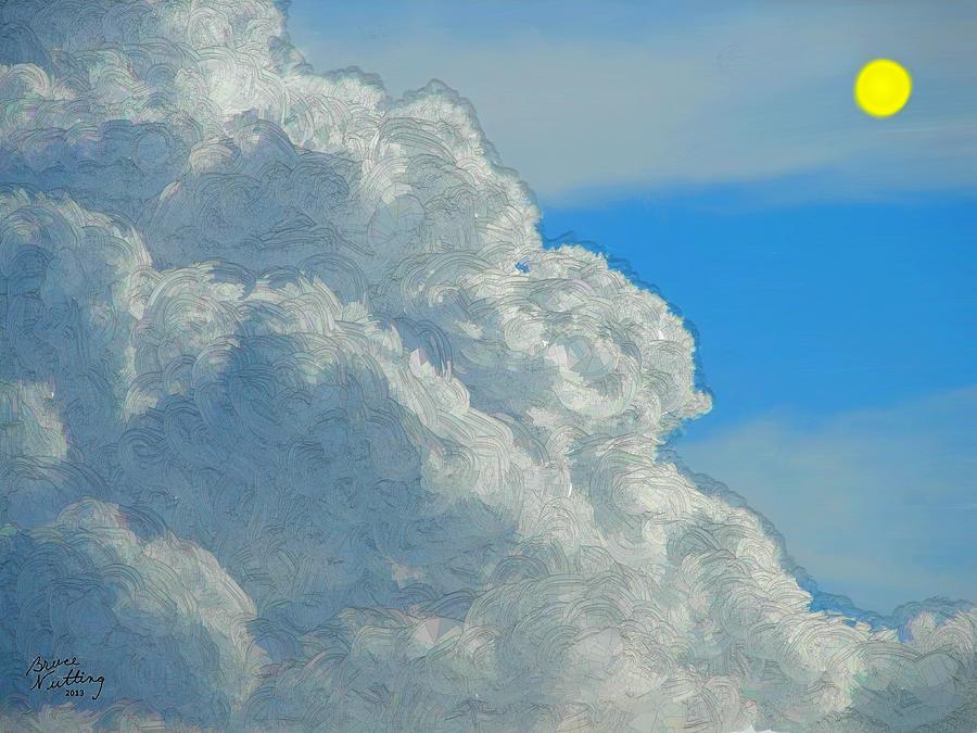 Rumbling Clouds Painting by Bruce Nutting - Pixels