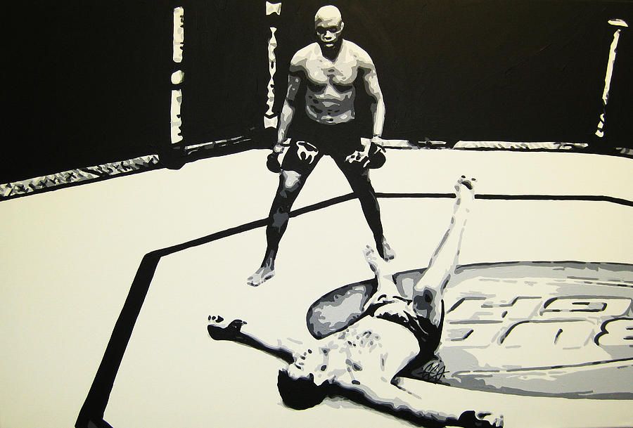 Ufc Painting - Run Forest RUN by Geo Thomson