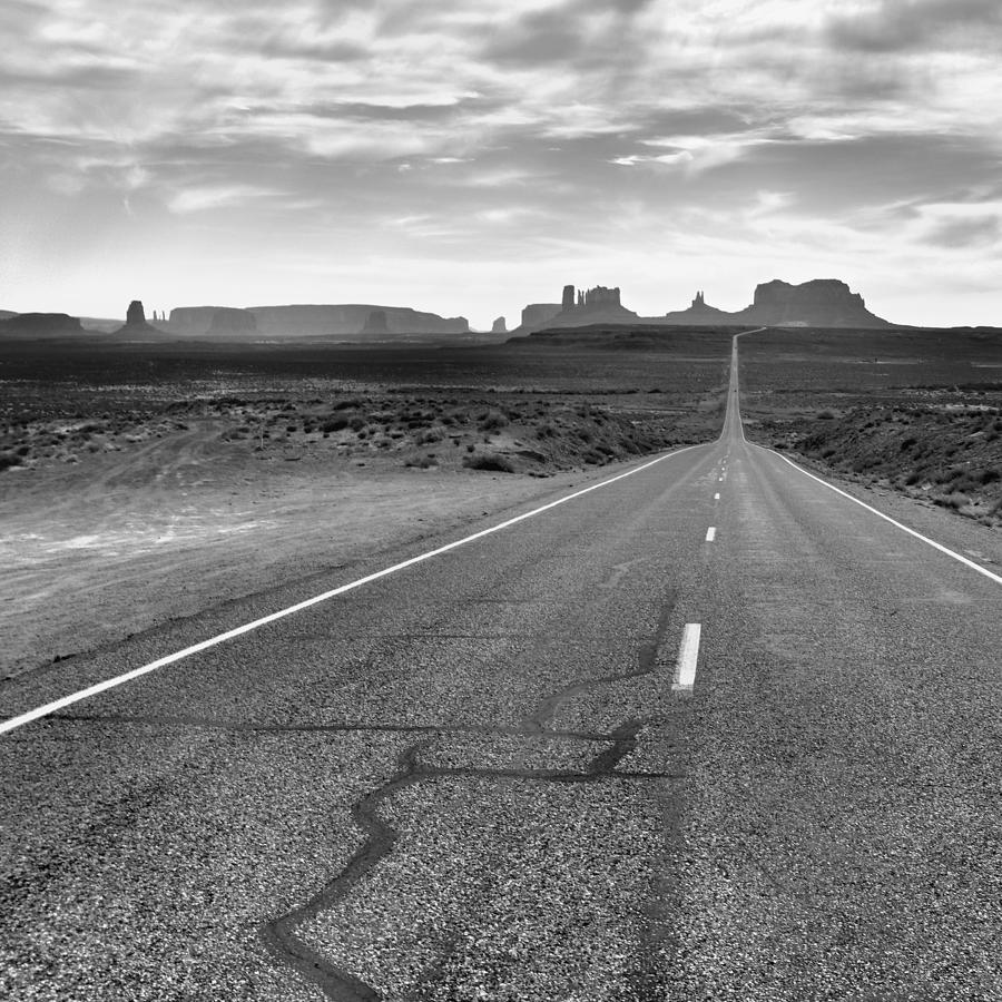 Monument Valley Photograph - Run Forrest Run by Silvio Ligutti