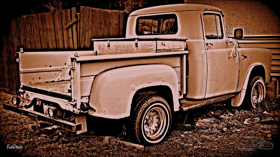 RunDown Vintage Pickup Truck Photograph by Guy Hoffman