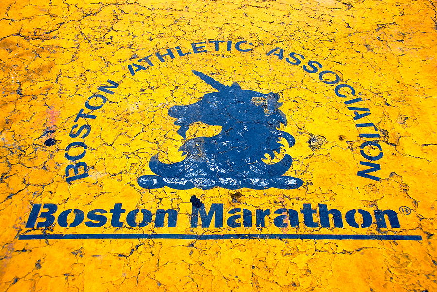 Boston Photograph - Runners by Norma Brock