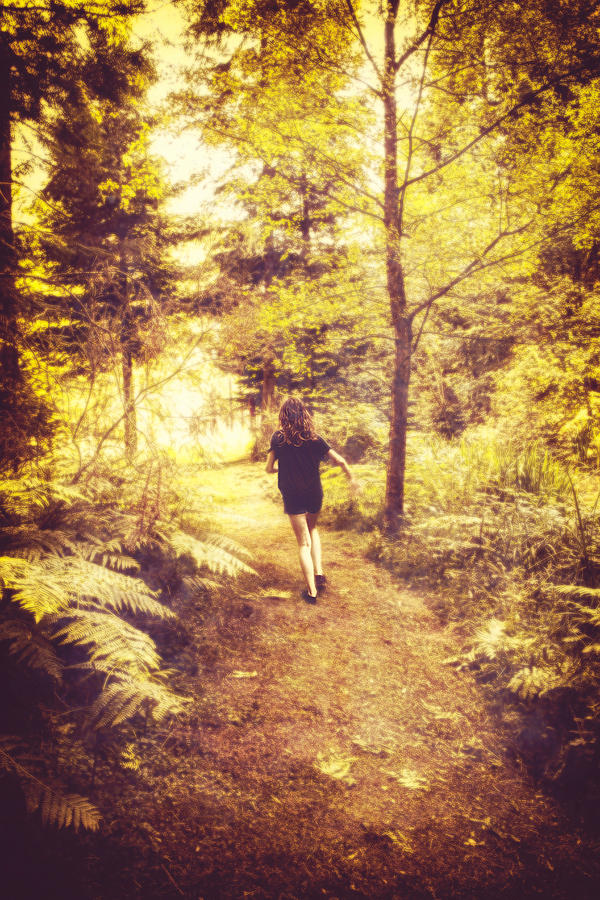 Running away Photograph by Innershadows Photography - Pixels