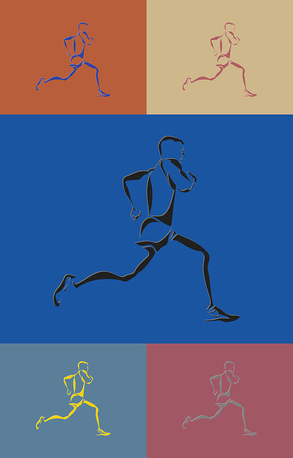 Runner Photograph - Running Runner2 by Joe Hamilton Runner Photograph - Running Runner2 by Joe Hamilton
