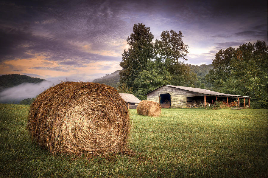 Rural American Farm Photograph by Ray Devlin