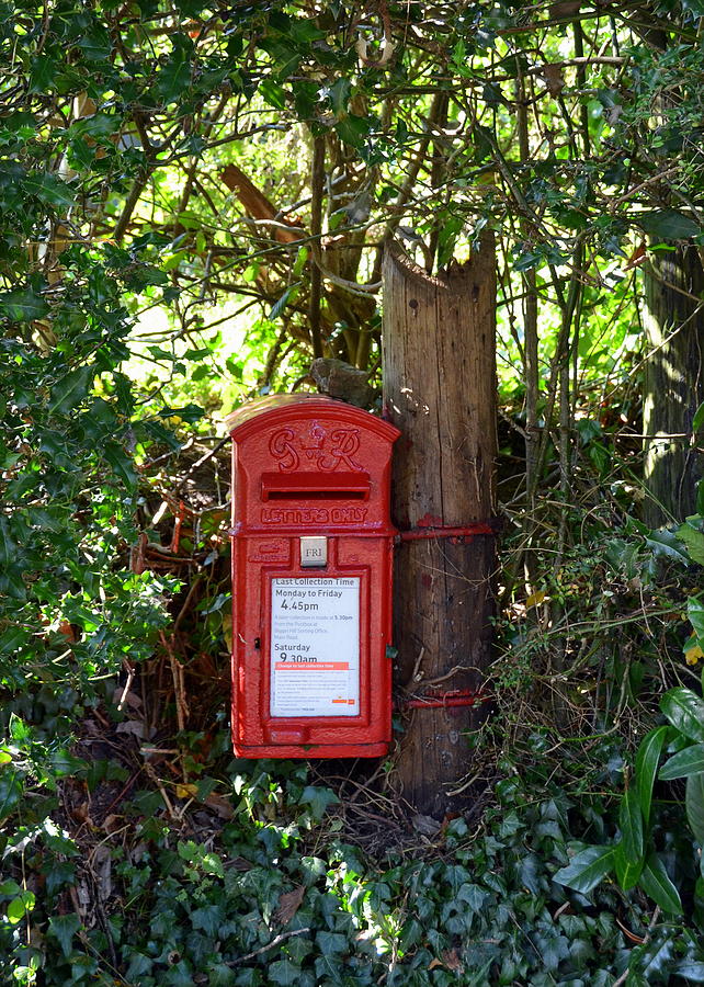 Rural British Letter Box Photograph by Carla Parris