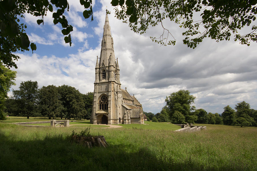 Architecture Photograph - Rural Church by Alan Tunnicliffe