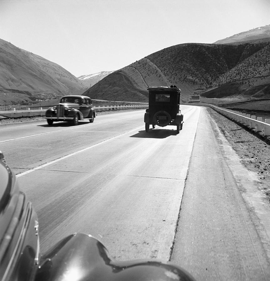 Rural Highway, 1939 Photograph by Granger