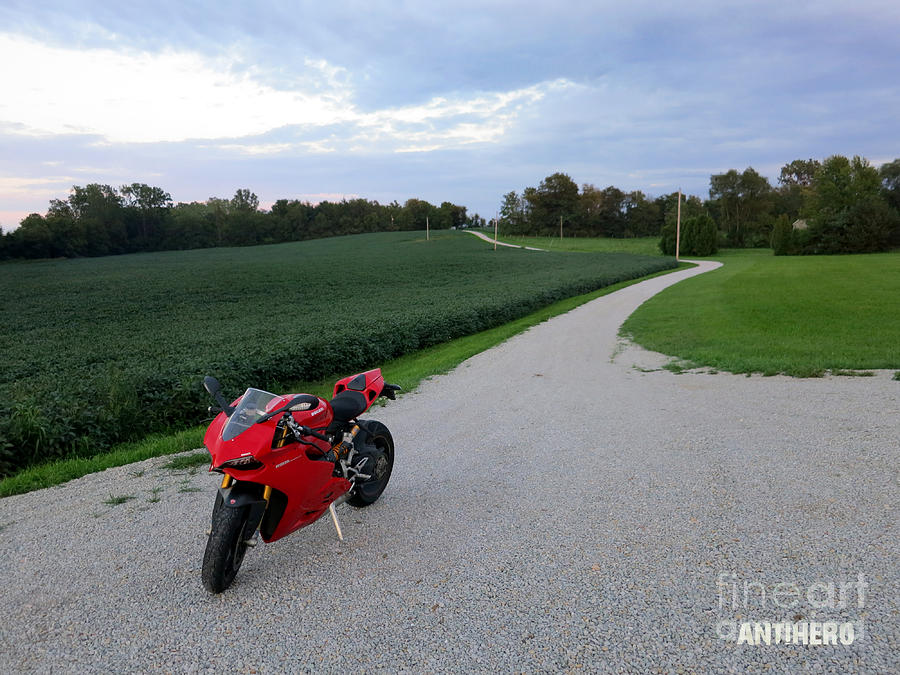 Rural Road in Indiana Photograph by AntiHero 