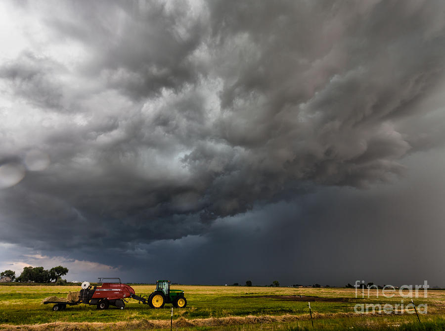 Rural Storm Photograph by Steven Reed