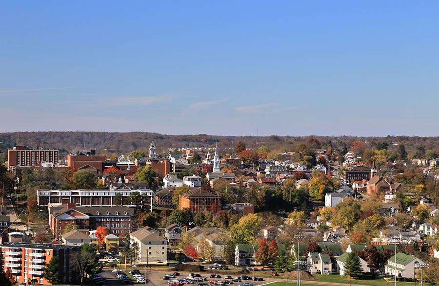 Rural Town and College Campus, Athens, Ohio, USA Photograph by Douglas Sacha