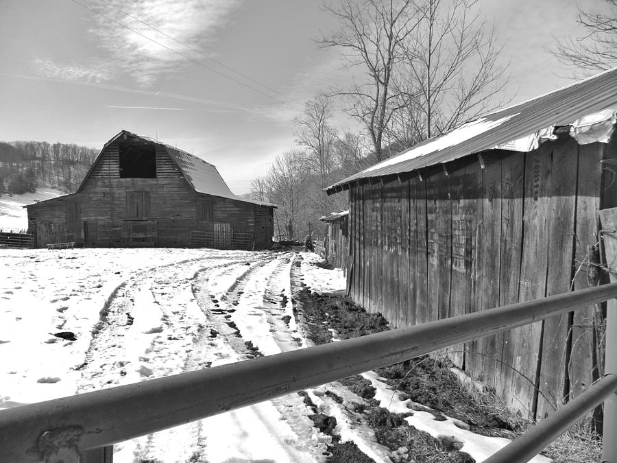 Rural Winter Photograph by Hominy Valley Photography