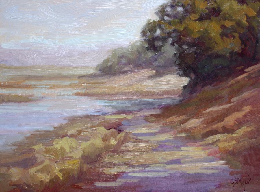 Landscape Painting - Rush Creek by Carol Smith Myer