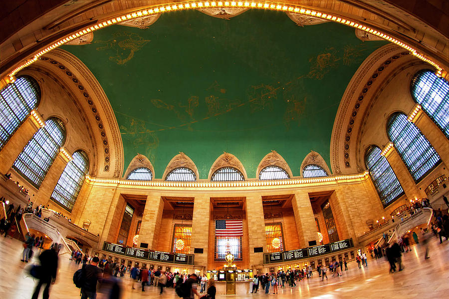 Rush Hour In Grand Central Station, New Photograph by Raqeebul Ketan