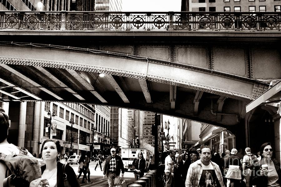 Rush Hour - New York City Street Scene Photograph by Miriam Danar