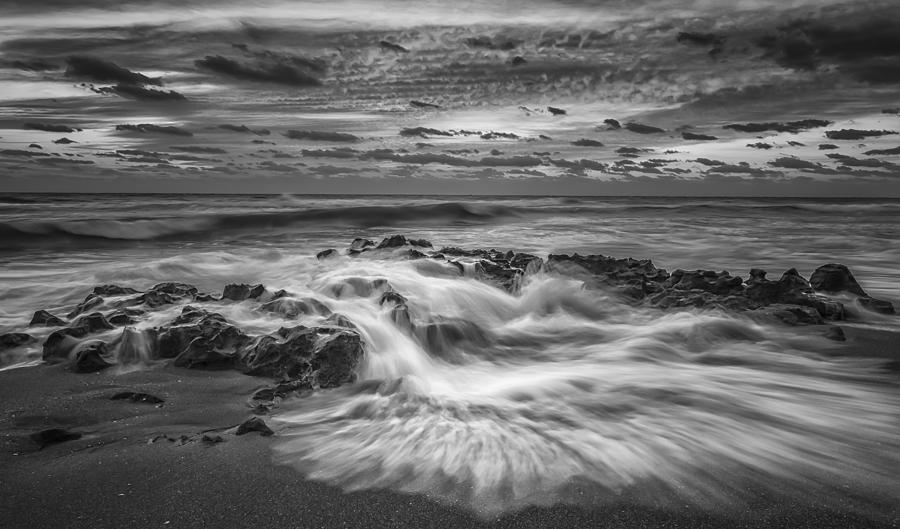 Rushing Tide Photograph by Mike Lang