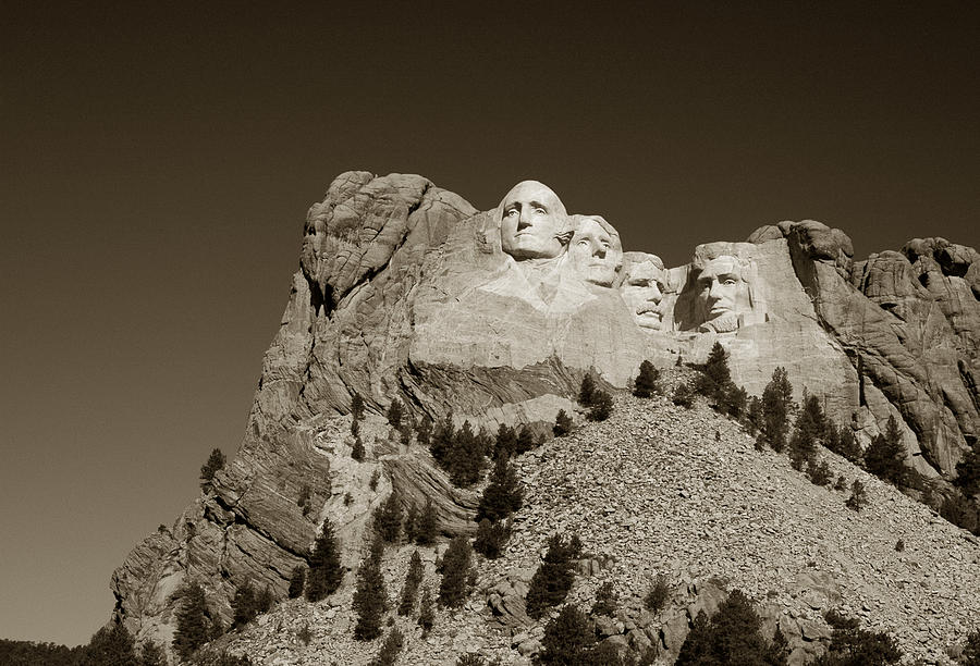 Rushmore Photograph by Michael Kirk