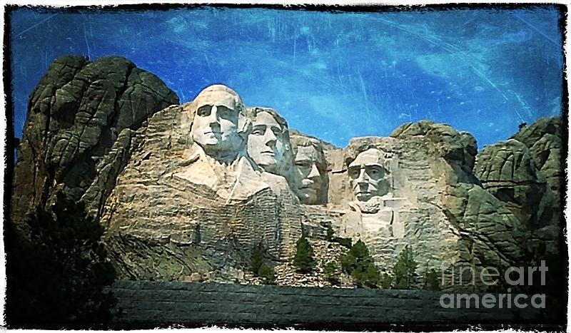 Rushmore Photograph by Perry Webster