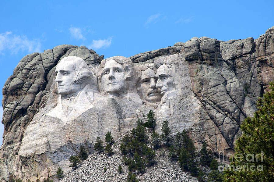 Mount Rushmore Presidents Photograph by Brenda Kean