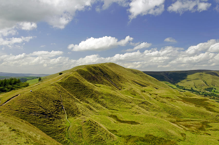 Rushup Edge from Mam Tor Photograph by Rod Johnson