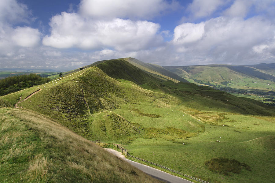 Rushup Edge - viewed from Mam Tor Photograph by Rod Johnson