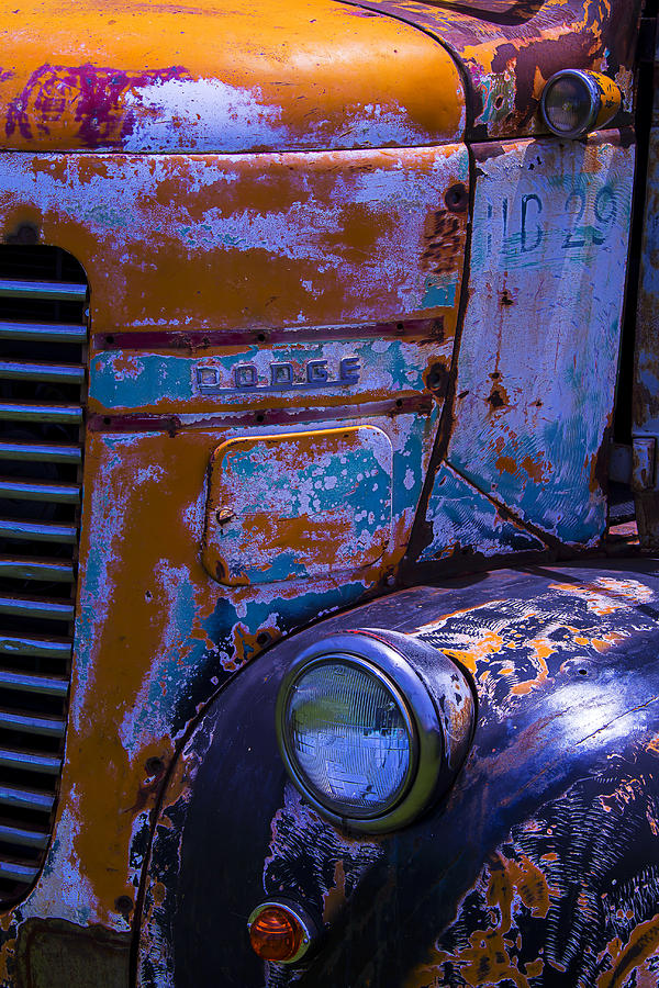 Rusrty Old Dodge Truck Photograph by Garry Gay