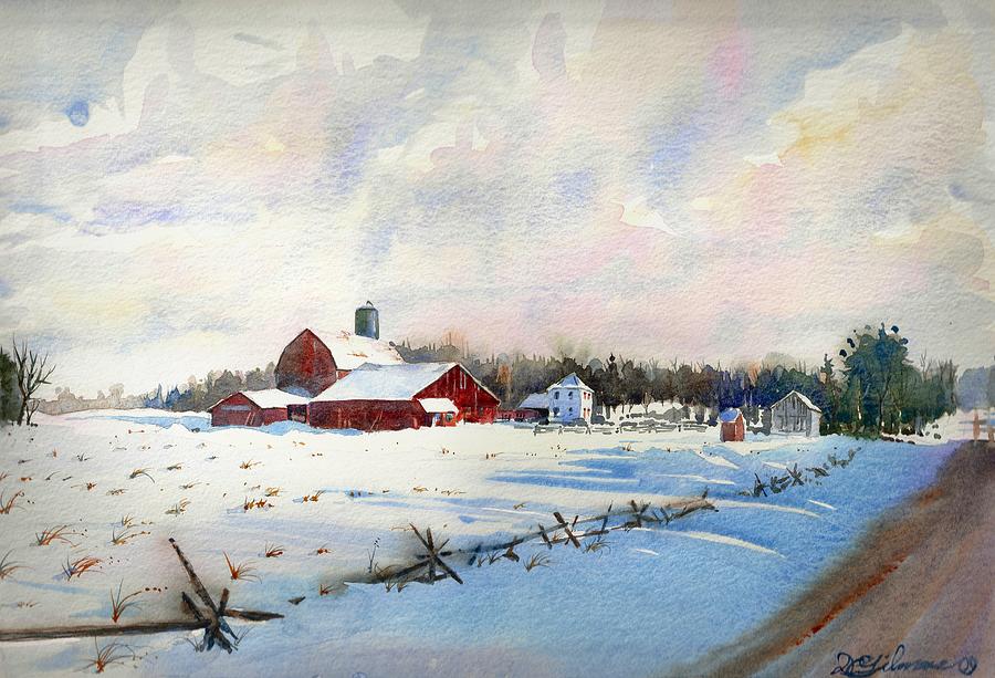 Russels Ranch Painting by David Gilmore