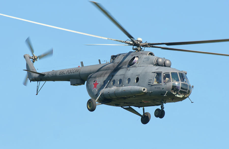 Russian Air Force Mi-8 During Aviadarts Photograph by Giovanni Colla ...