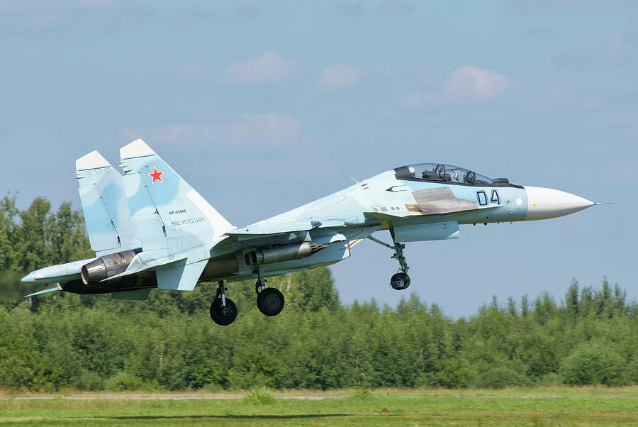 Russian Air Force Su-30 Photograph by Giovanni Colla - Fine Art America